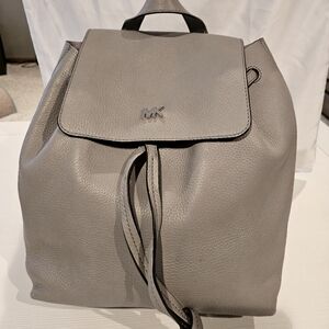 Michael Kors Gray Backpack